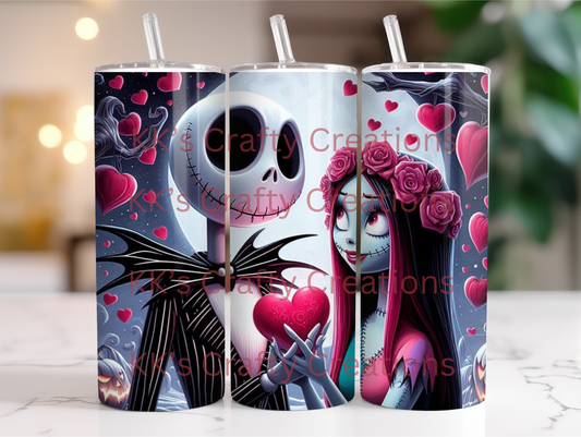 Valentines Nightmare Tumbler